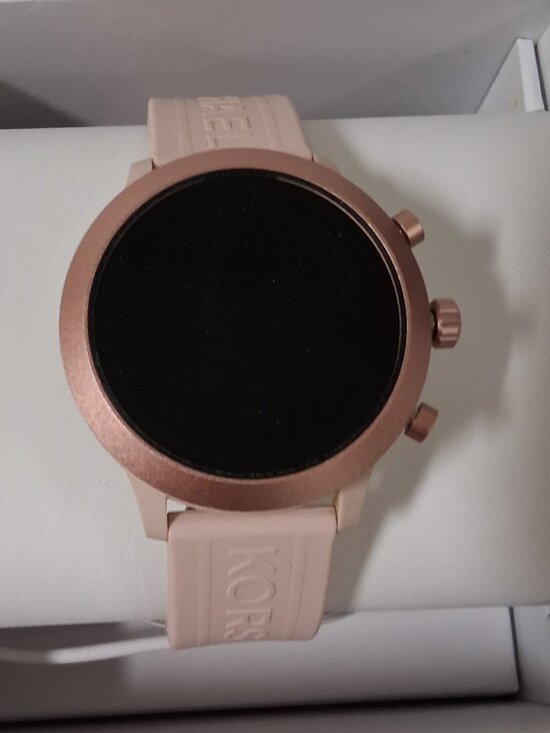 Michael Kors Gen 4 MKGO Smartwatch – Pink (MKT5070)  Gently Used